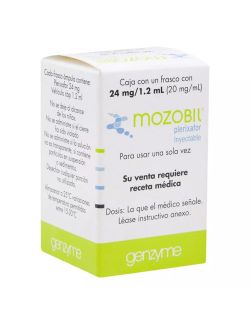 Mozobil 20 mg / 1 mL Caja con frasco con 24 mg / 1.2 mL