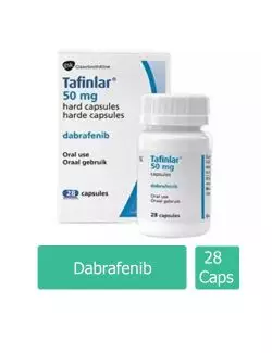 Tafinlar® (Dabrafenib) 50 mg - Frasco con 28 Cápsulas - GlaxoSmithKline