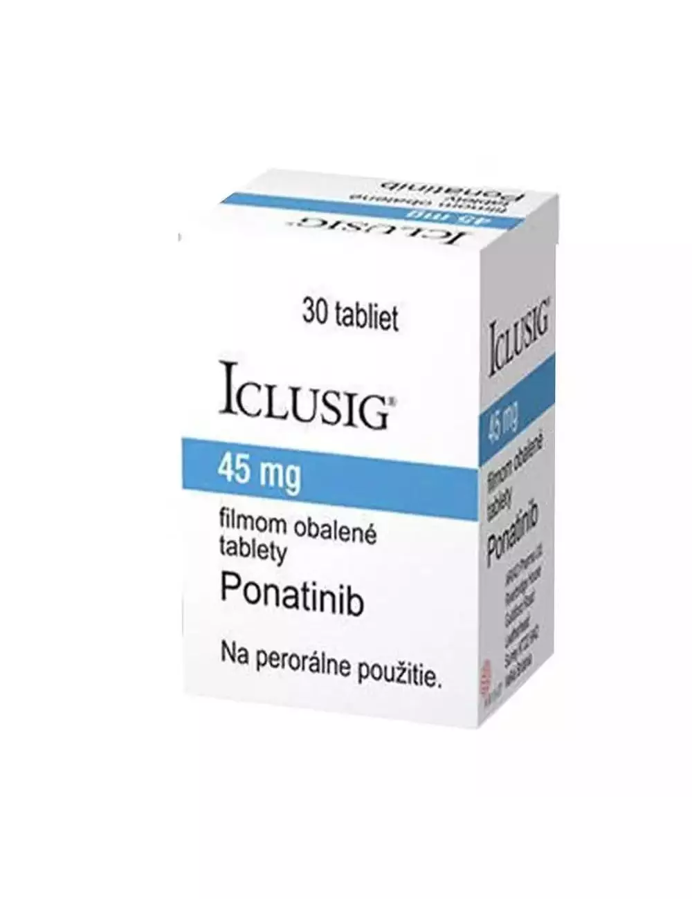 Iclusig 45 mg Caja Con 30 Tabletas