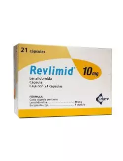 Revlimid® 10 mg (Lenalidomida) - 21 Cápsulas - Celgene