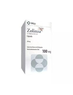 Zolinza 100 mg Caja Con Frasco Con 120 Cápsulas