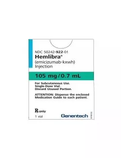 Hemlibra® (Emicizumab) 105 mg/0.7 ml – Caja con 1 Frasco Ámpula - Roche