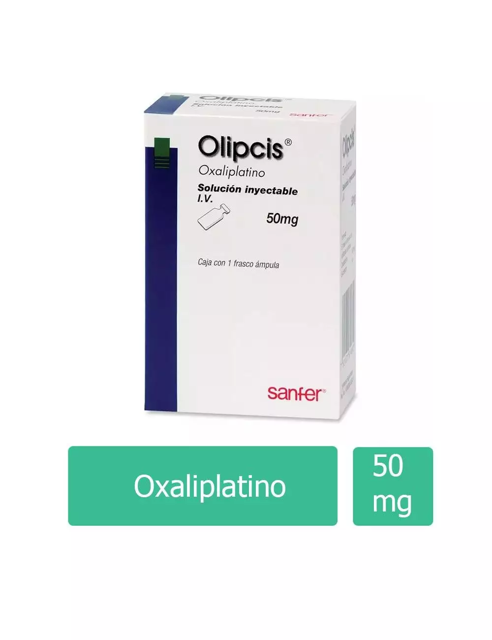Olipcis® 50 mg (Oxaliplatino) - Frasco Ámpula - Sanfer