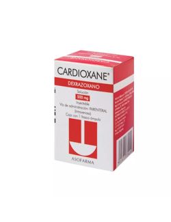 Cardioxane 500 mg Solución Inyectable - RX3
