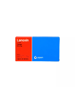Lanoxin 0.25 mg Caja Con 60 Tabletas