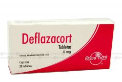 Deflazacort 6 mg Caja Con 20 Tabletas SDT