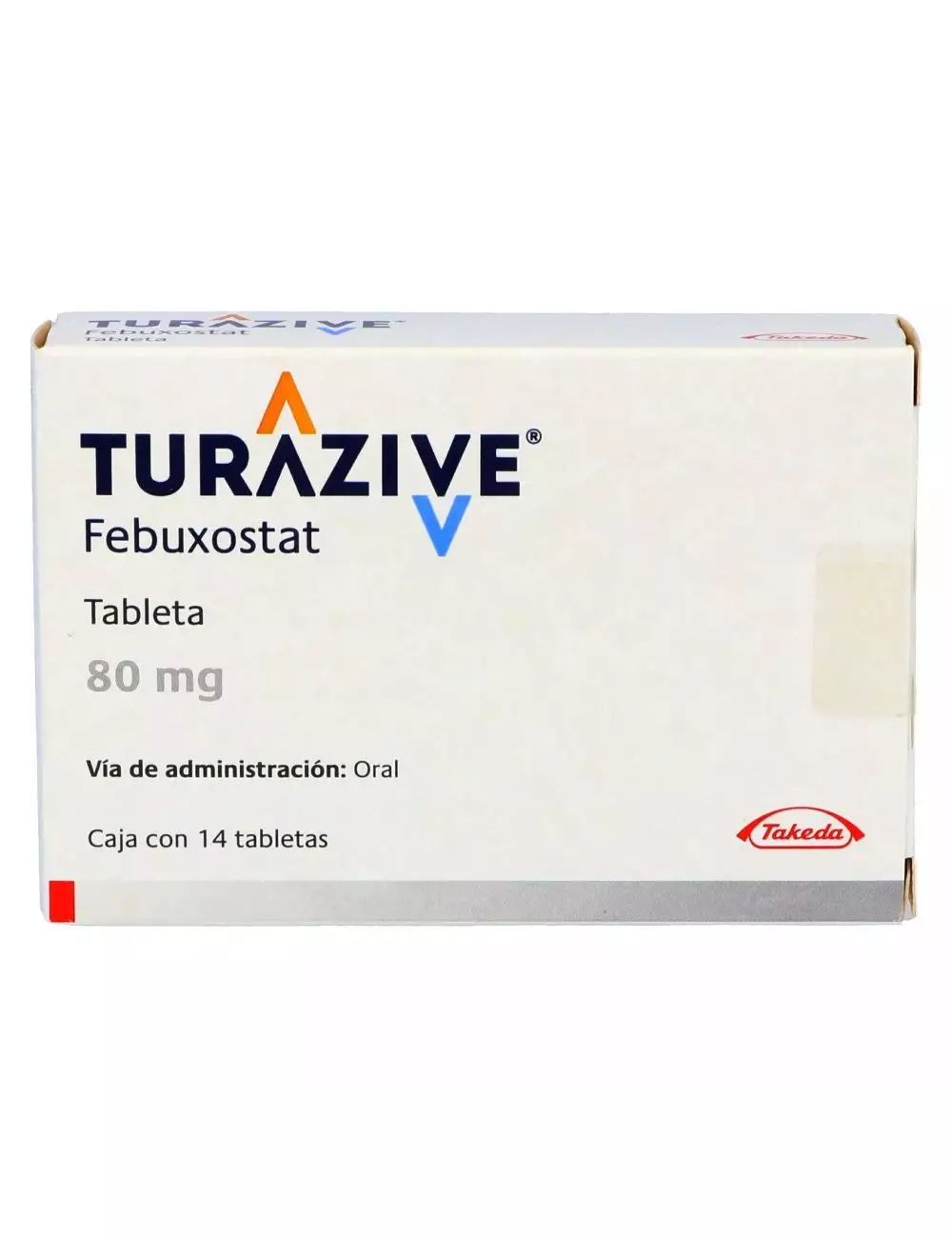 Turazive 80 mg Caja Con 14 Tabletas