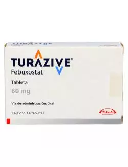 Turazive 80 mg Caja Con 14 Tabletas