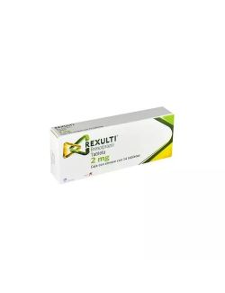 REXULTI® 2 mg (Brexpiprazol) - 14 Tabletas - Lundbeck