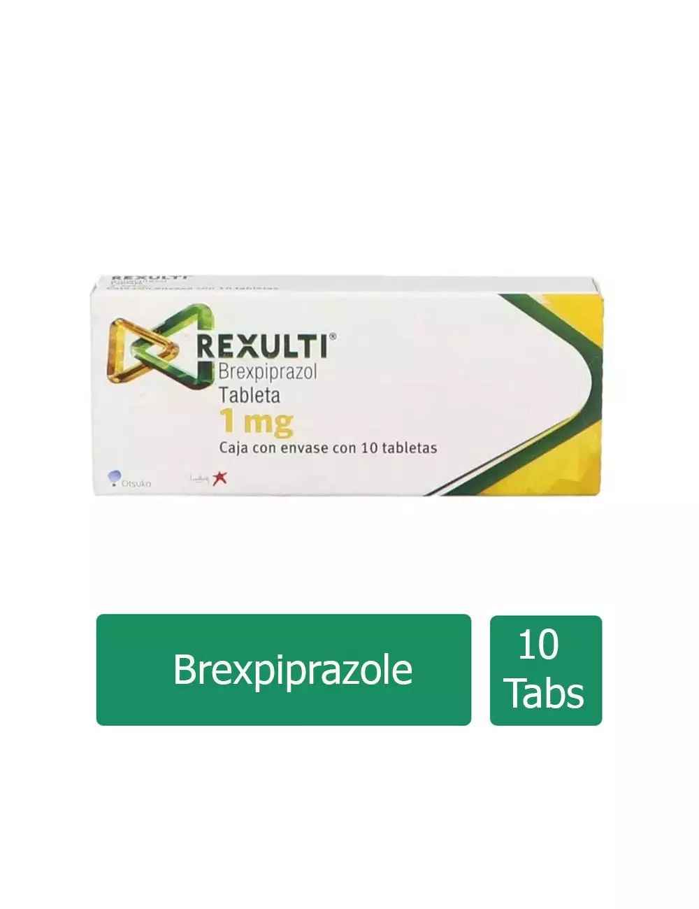 REXULTI® 1 mg (Brexpiprazol) - 10 Tabletas | Lundbeck