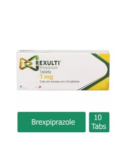 Rexulti 1 mg 10 Con Tabletas
