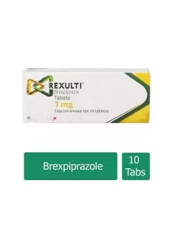 REXULTI® 1 mg (Brexpiprazol) - 10 Tabletas | Lundbeck