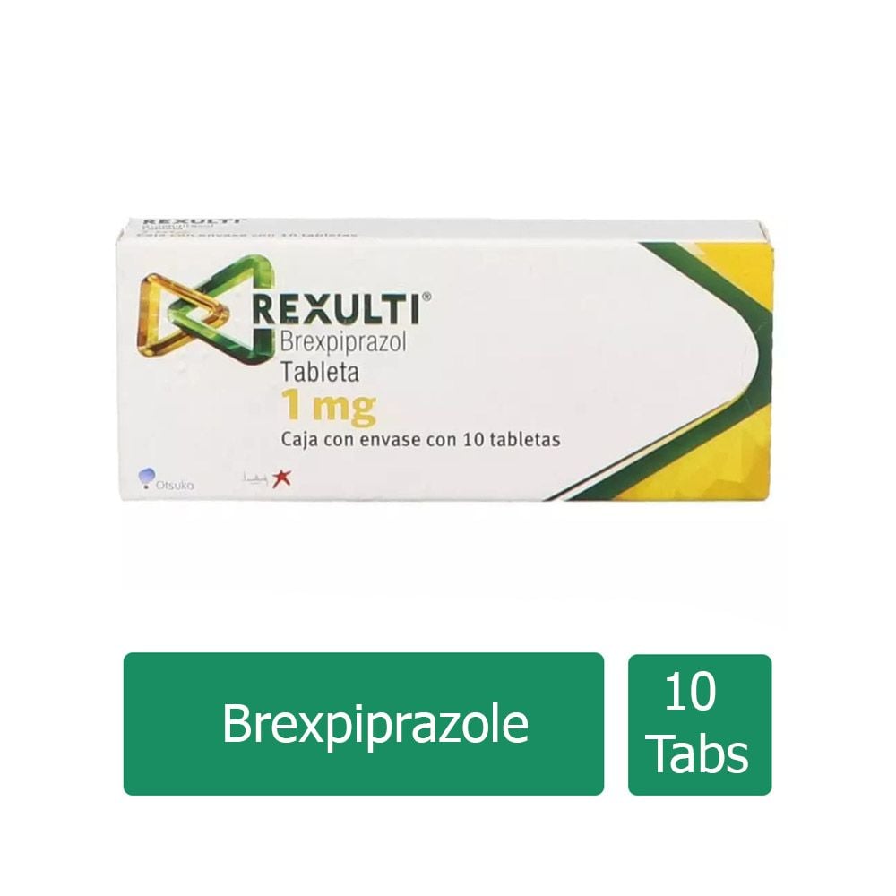 Precio Rexulti 1 mg 10 con tabletas