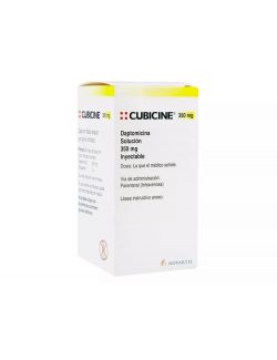 Cubicine 350 mg Caja Con Frasco Ámpula - RX2 - RX3