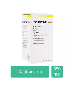 Cubicine 350 mg Caja Con Frasco Ámpula - RX2 - RX3