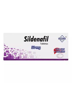 Sildenafil 50 mg Caja Con 4 Tabletas.