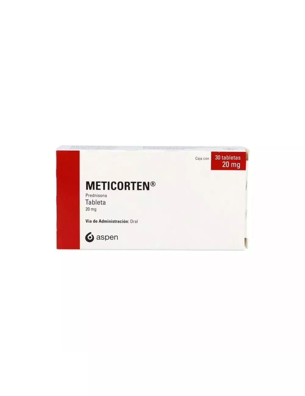 Meticorten 20 mg Caja Con 30 Tabletas