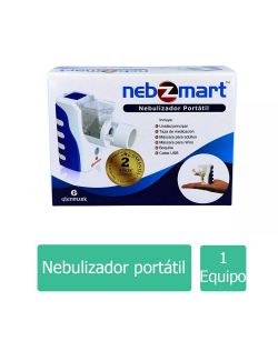Nebulizador Portátil Nebzmart Caja Con Un Dispositivo