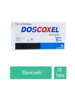 Doscoxel 60 mg Caja Con 28 Tabletas