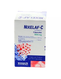 Nixelaf-C 500 Mg Caja Con 20 Cápsulas - RX2