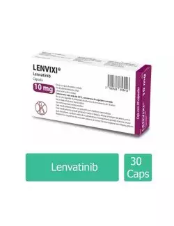 Lenvixi® 10 mg (Lenvatinib) - Caja con 30 Cápsulas - Laboratorio Eisai
