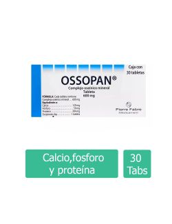 Ossopan 600 mg Con 30 Tabletas