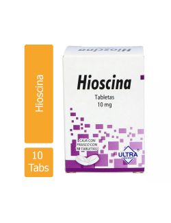 Hioscina 10 mg Caja Con 10 Tabletas