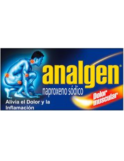 Analgen 220 mg Caja Con 20 Tabletas.