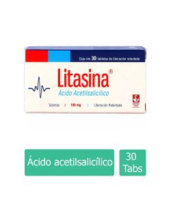Litasina 100 mg Caja Con 30 Tabletas De Liberación Prolongada