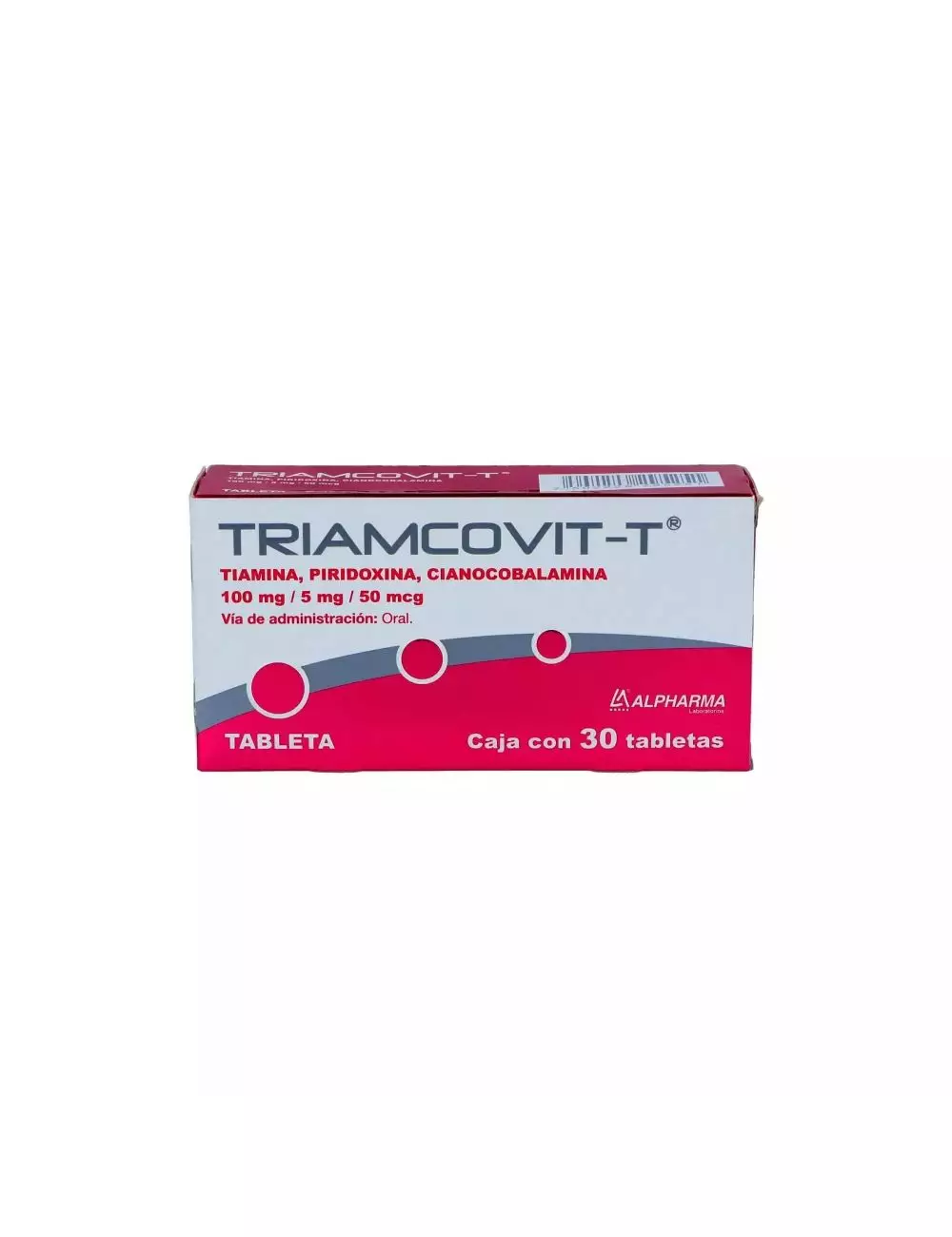 Triamcovit 100 mg /5 mg /0.5 mg Caja Con 30 Tabletas