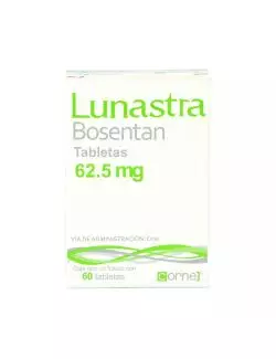Lunastra 62.5 mg Caja Con Frasco Con 60 Tabletas