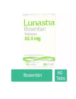 Lunastra 62.5 mg Caja Con Frasco Con 60 Tabletas
