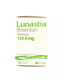 Lunastra 125 mg Caja Con Frasco Con 60 Tabletas