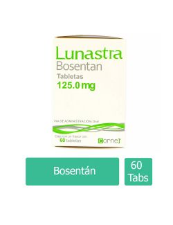 Lunastra 125 mg Caja Con Frasco Con 60 Tabletas