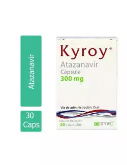 KYROY® 300 mg (Atazanavir) - 30 Cápsulas - Corne