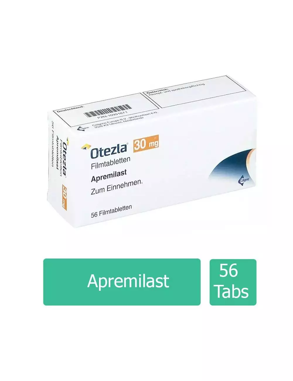 Otezla® 30 mg (Apremilast) - 56 Tabletas - Celgene