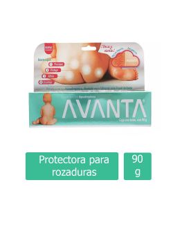 Avanta Pomada Protectora Para Rozaduras Caja Con Tubo Con 90 g