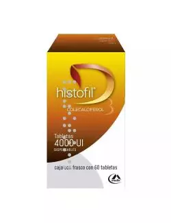 Histofil 4,000 UI Caja Con 60 Tabletas