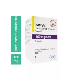 Kadcyla®  (Trastuzumab emtansina) 160 mg/8 ml - Frasco Ámpula - Roche - RX3