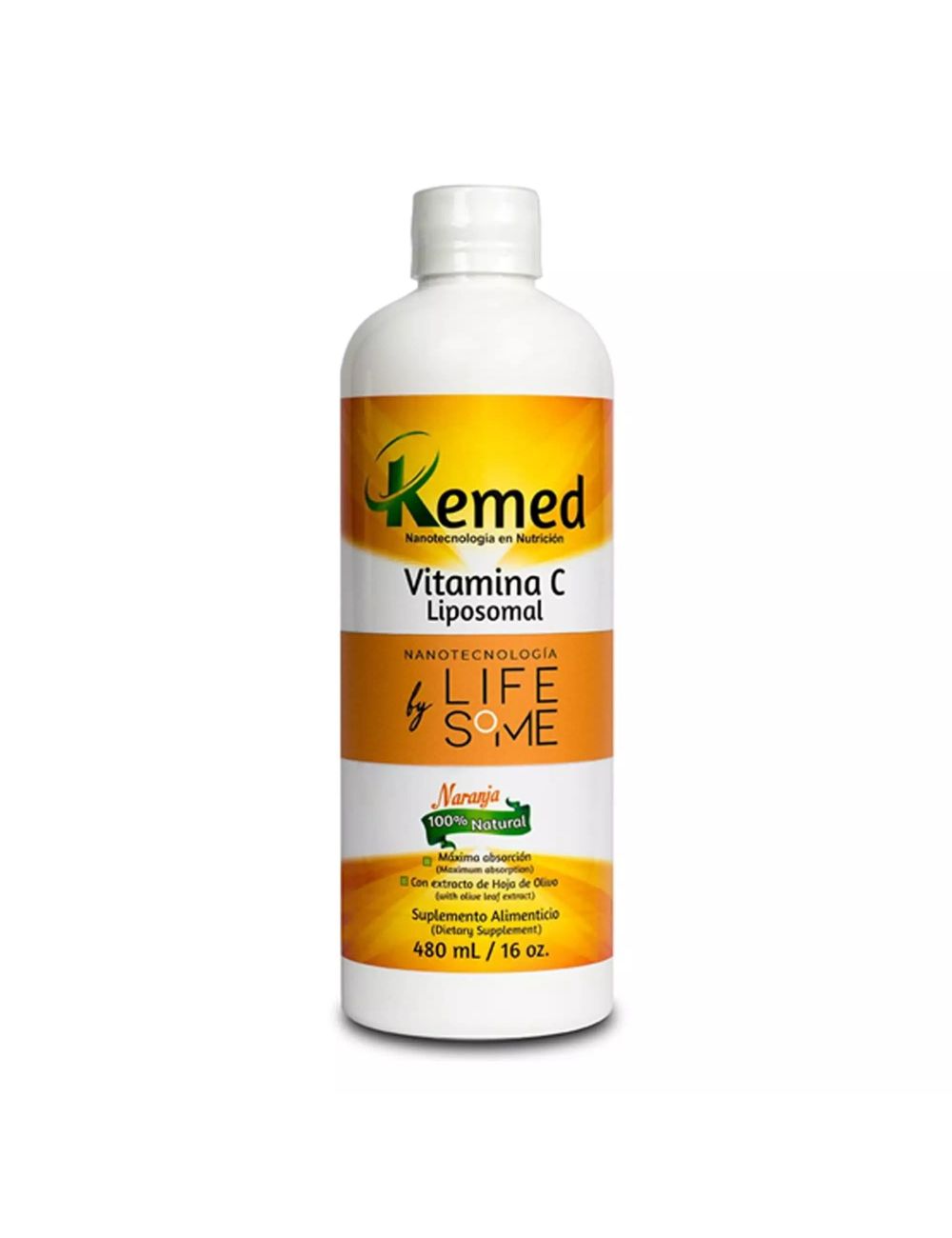 Vitamina C Nanoliposomada Envase Con 480 mL
