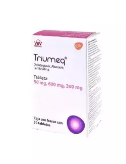 Triumeq® 50/600/300 mg (Dolutegravir/Abacavir/Lamivudina) - 30 Tabletas - GSK