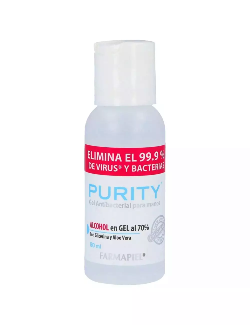 Gel Antibacterial Purity  Envase Con 60 mL