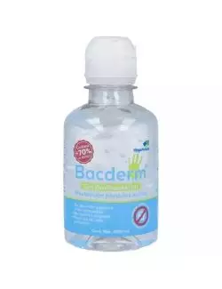 Bacderm Gel Antibacterial Frasco Con 200 mL