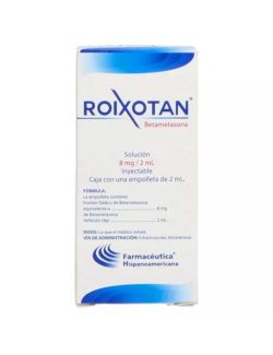 Roixotan 8 mg Caja Con Una Ampolleta De 2 mL