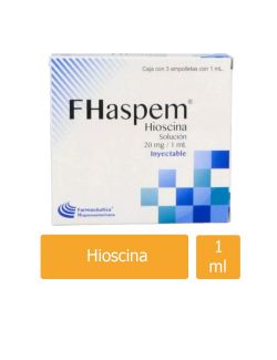 Fhaspem Solución 20 mg/1 mL Caja Con 3 Ampolletas