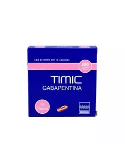 Timic 300 mg Caja Con 15 Cápsulas