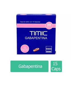 Timic 300 mg Caja Con 15 Cápsulas
