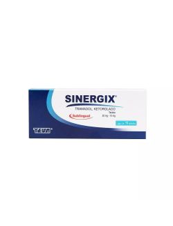 Sinergix 25 mg/10 mg Caja Con 10 Tabletas Sublinguales