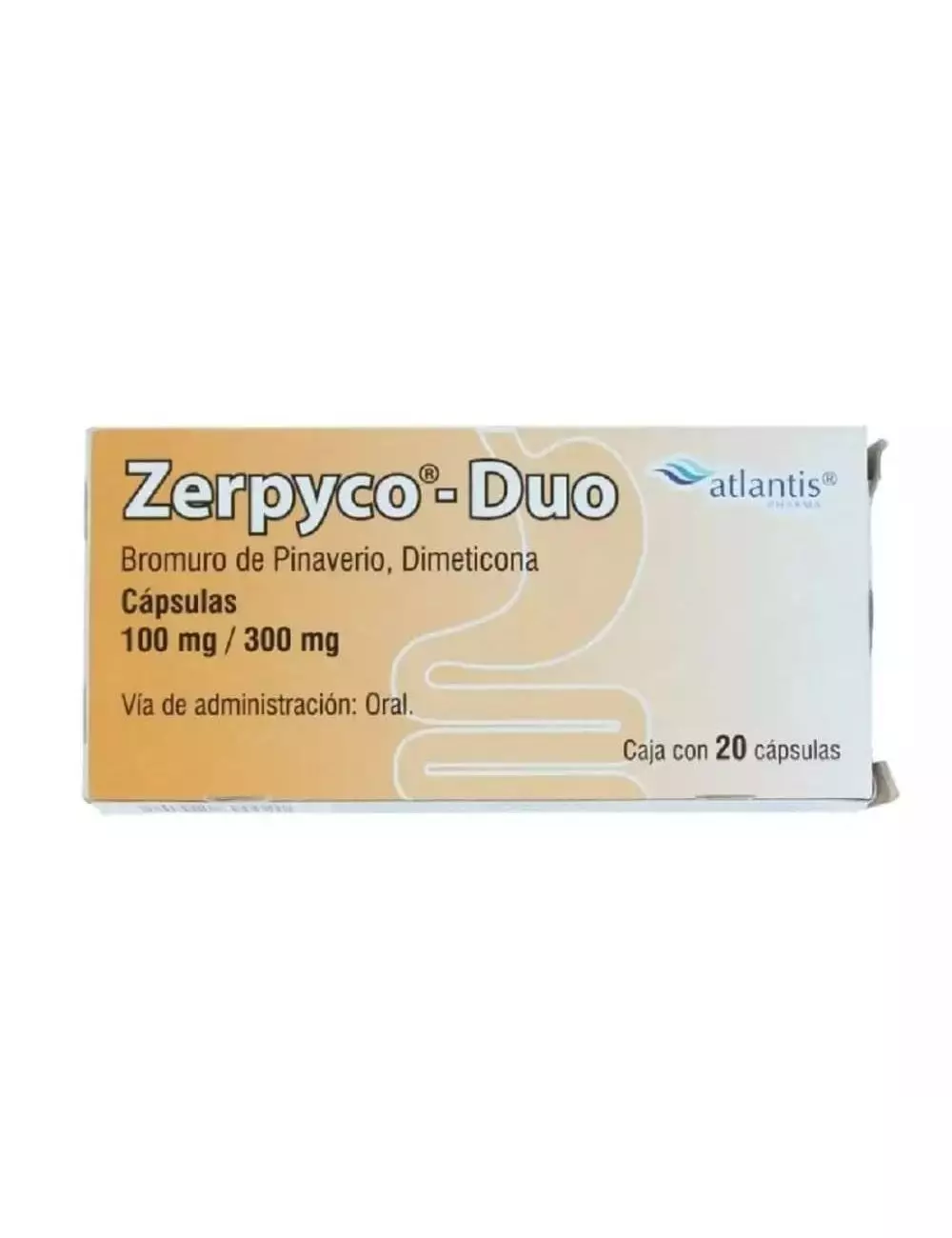 Zerpyco Duo 100 mg/300 mg Caja Con 20 Cápsulas