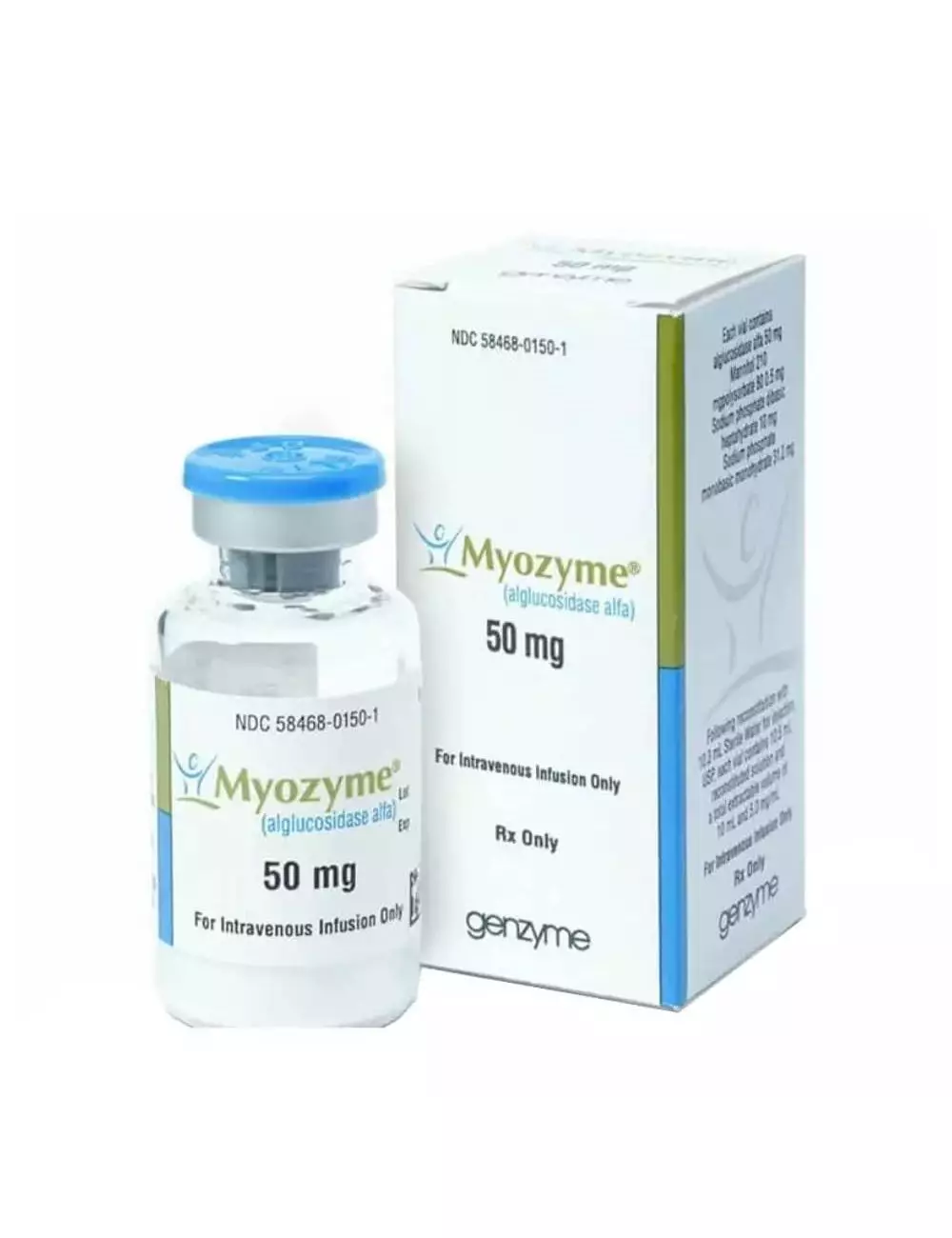 Myozyme 50 mg Caja Con Frasco Ámpula - RX3